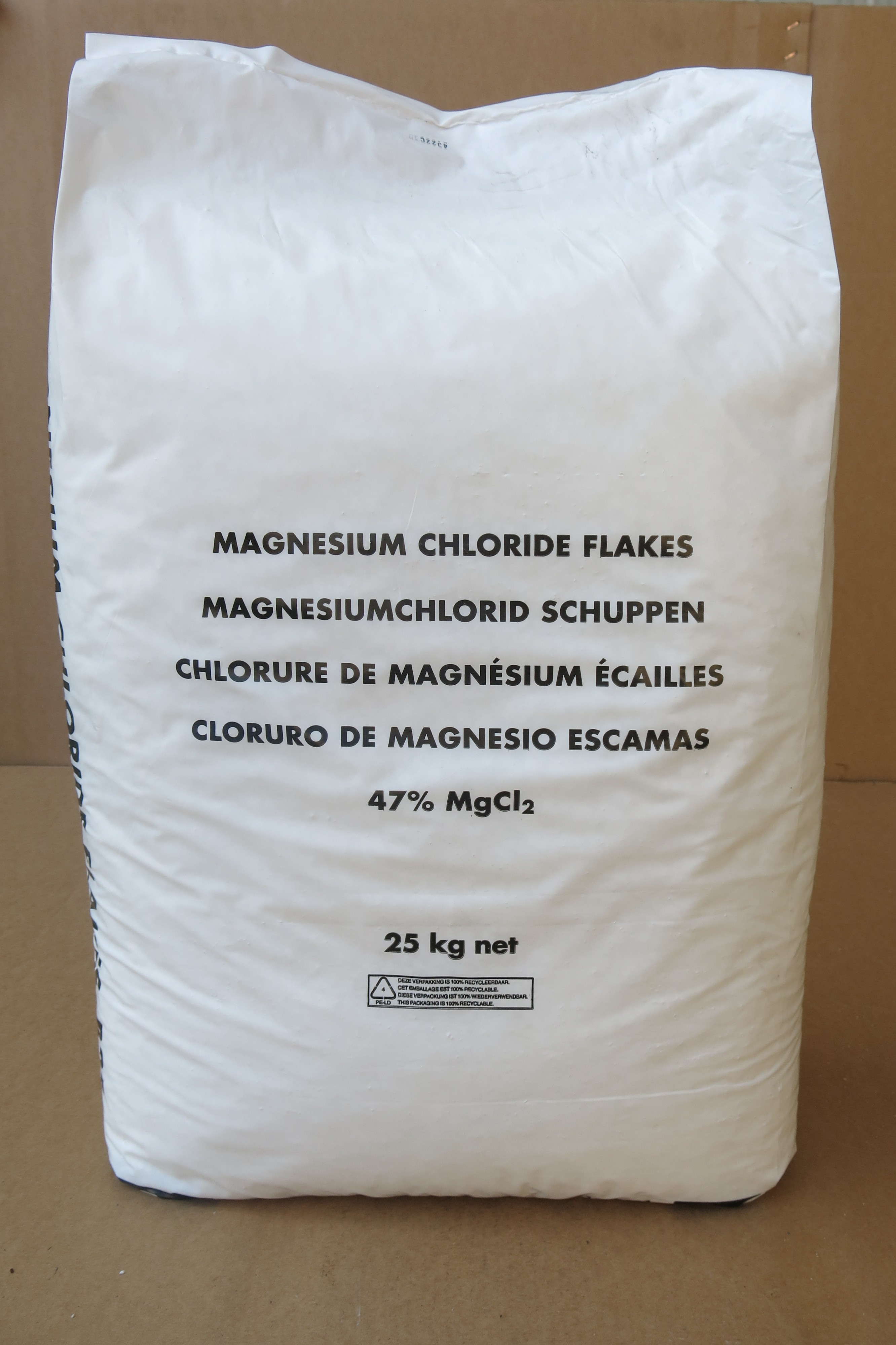 Chlorure de Magnésium 47%  par sac de 25kg