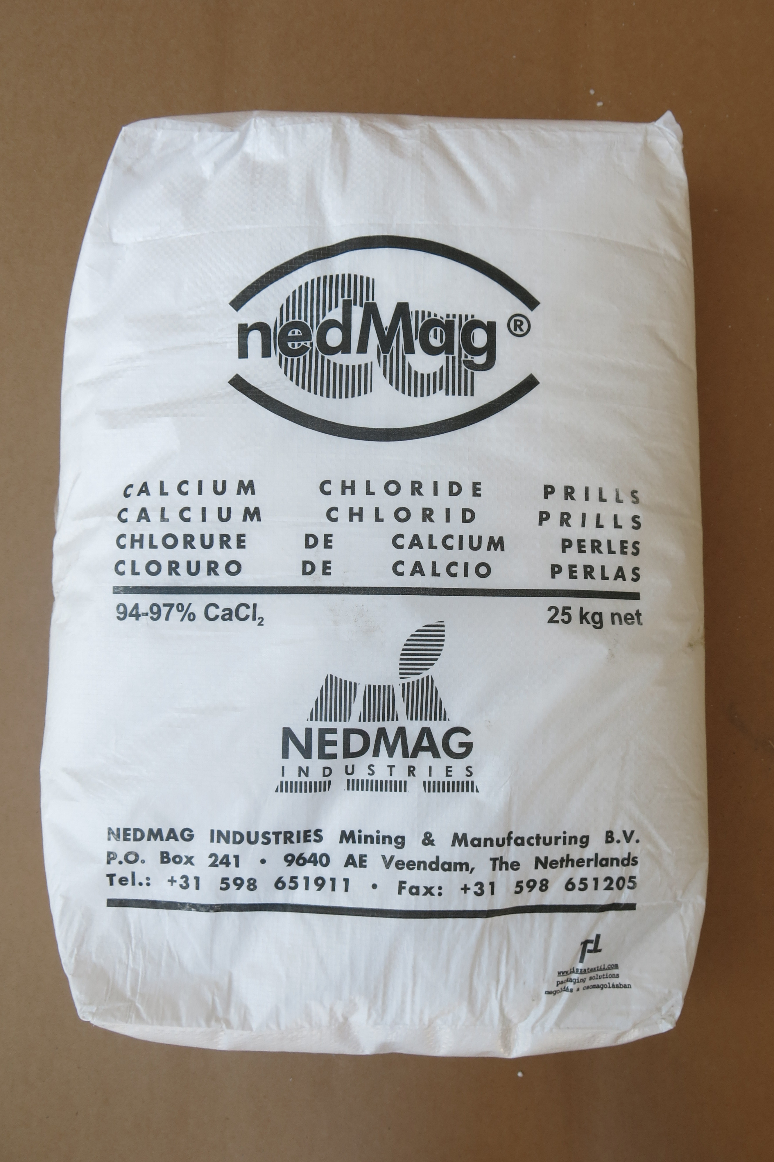 Chlorure de Calcium Perlé  96%  40 sacs de 25kg